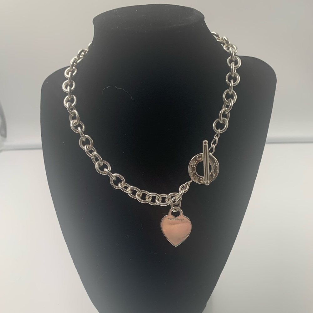Tiffany & Co. Toggle Heart Necklace